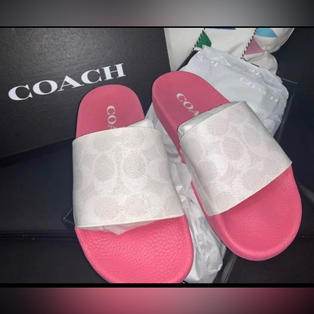NWT COACH UDELE sport slide, SOLD OUT - Picture 2 of 7